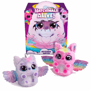 Hatchimals Alive, Mystery Hatch Pufficorn, juguete interactivo sorpresa y huevo con niebla, luces y sonidos (los estilos pueden variar), juguetes para niños y niñas