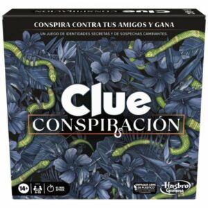 JUEGO DE MESA HASBRO GAMING CLUE CONSPIRACIÓN
JUEGO CLUE PARA ADULTOS: ¡Conspira contra tus amigos y gana! Clue Conspiración es un juego de mesa de identidades secretas y sospechas cambiantes para adolescentes y adultos. Edad: A partir de 14 años. Para 4 a 10 jugadores. Duración de la partida: 45 minutos aprox.