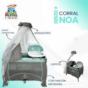 Cuna Corral Noa Ebaby