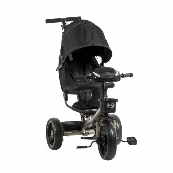 Triciclo paseador Ebaby con empujador y capota - Imagen 3