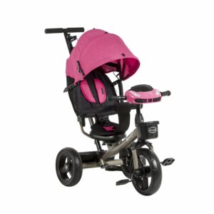 Triciclo paseador Ebaby con empujador y capota