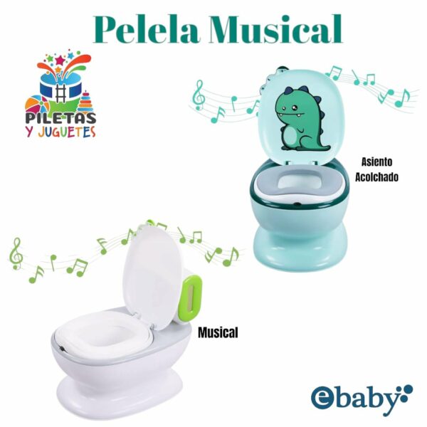 BACIN MUSICAL CLEANY EBABY 😍😍 - Imagen 3