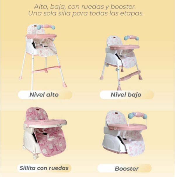 SILLA PARA COMER SHINE EBABY
