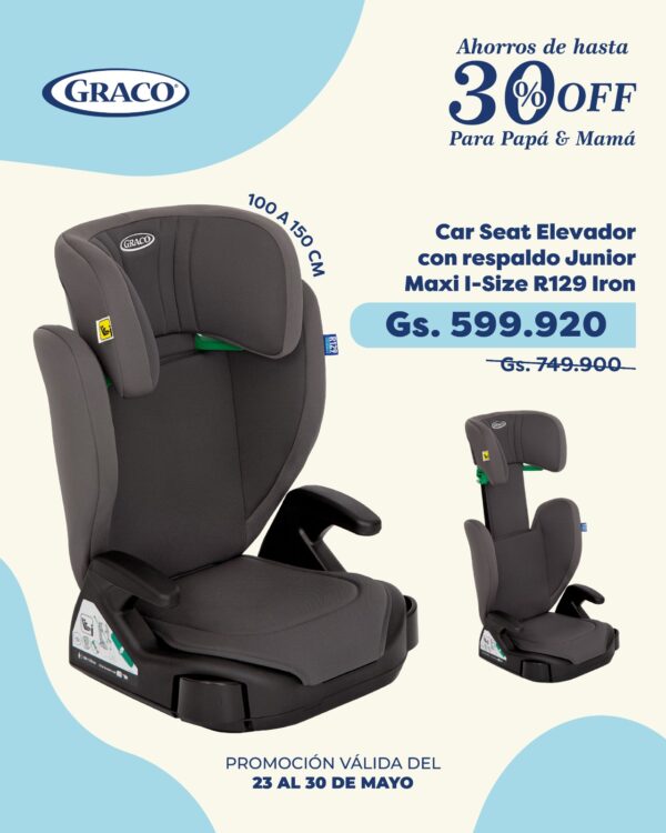 MEGA DESCUENTOS EN ASIENTOS PARA AUTOS DE GRACO - Imagen 3