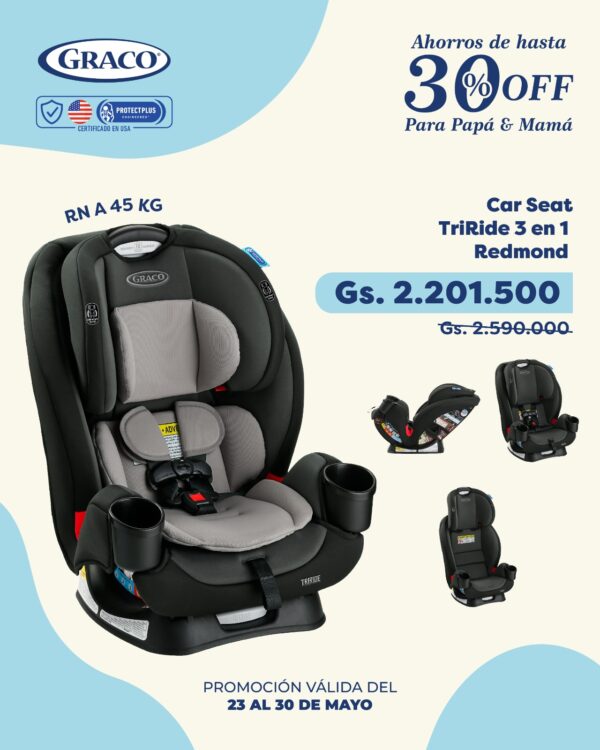 MEGA DESCUENTOS EN ASIENTOS PARA AUTOS DE GRACO - Imagen 4
