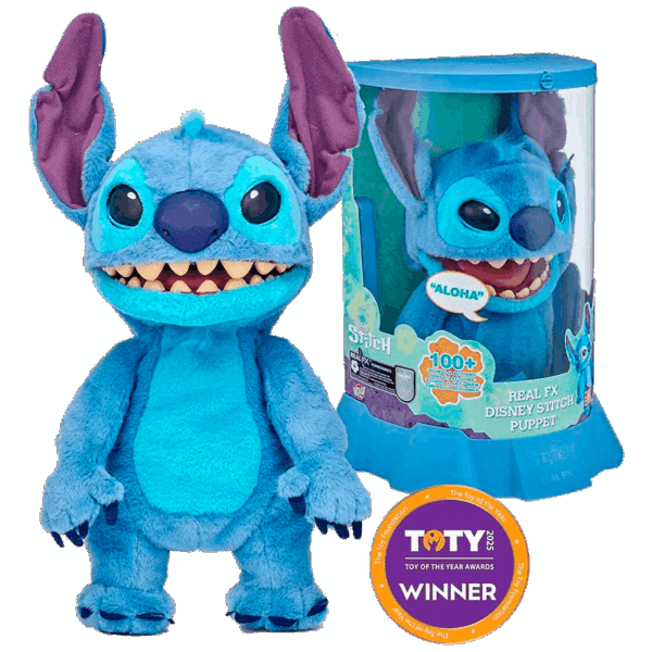 Peluche Animatronico Stitch 45cm Realfx