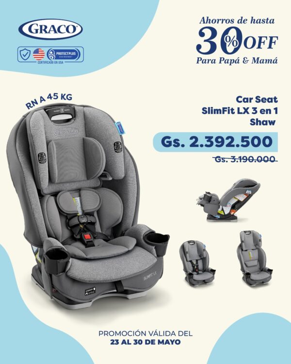 MEGA DESCUENTOS EN ASIENTOS PARA AUTOS DE GRACO - Imagen 7