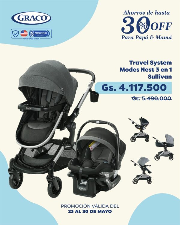 CARRITO CON BABY SEAT DE GRACO CON SUPER DESCUENTOS