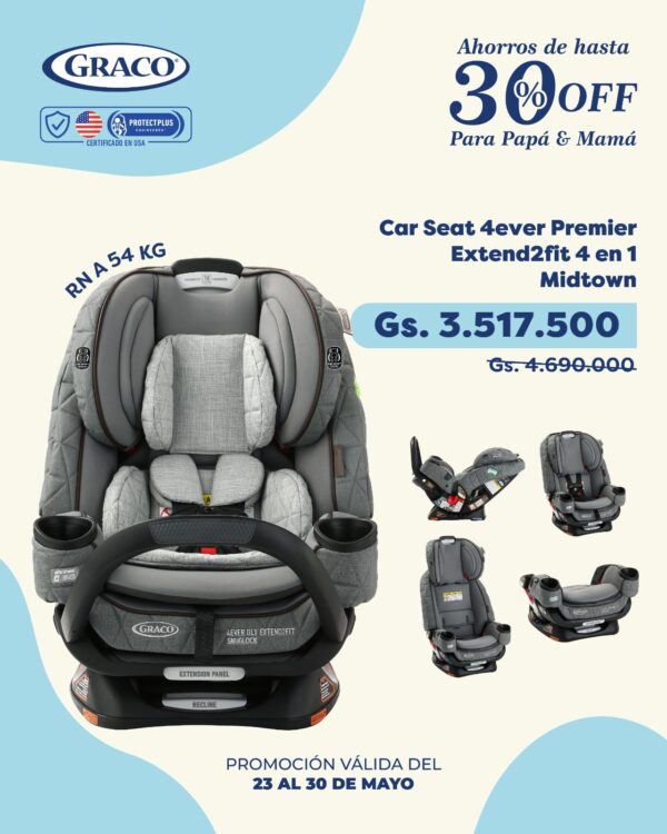 MEGA DESCUENTOS EN ASIENTOS PARA AUTOS DE GRACO - Imagen 6