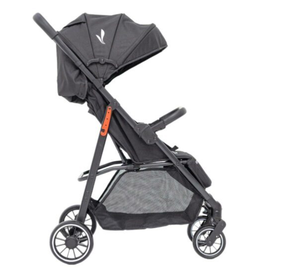 Carrito de Paseo Premium Baby Roma Negro y Gris - Imagen 3