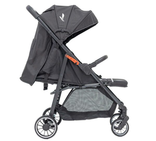 Carrito de Paseo Premium Baby Roma Negro y Gris - Imagen 4
