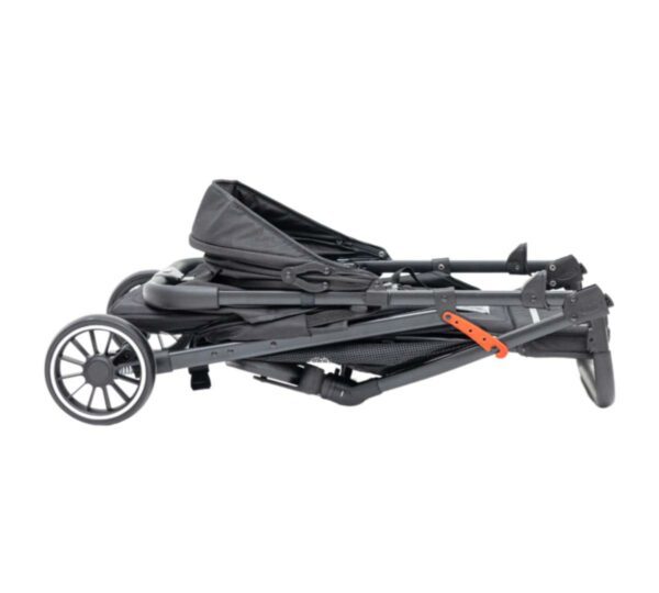 Carrito de Paseo Premium Baby Roma Negro y Gris - Imagen 5
