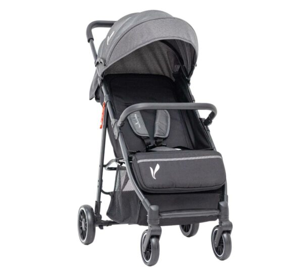 Carrito de Paseo Premium Baby Roma Negro y Gris - Imagen 2