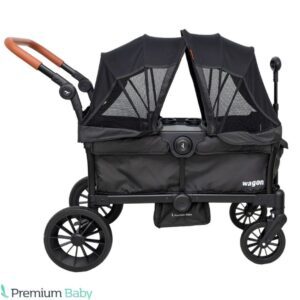 Carrito tipo Vagón Premium Baby Everett Negro