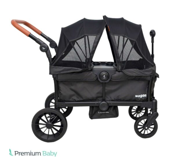 Carrito tipo Vagón Premium Baby Everett Negro