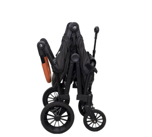 Carrito tipo Vagón Premium Baby Everett Negro - Imagen 4