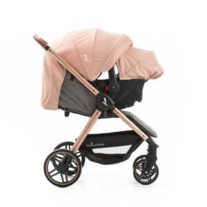 Carrito Moisés + Baby Seat Premium Baby Maverick 4 Rosa