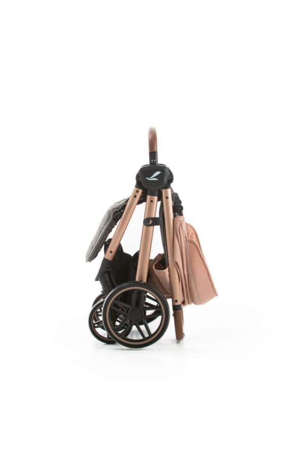 Carrito Moisés + Baby Seat Premium Baby Maverick 4 Rosa - Imagen 5