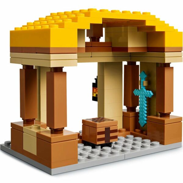 El Ataque a la Aldea del Globo de Ghast 21273
Lego Minecraft 555 piezas - Imagen 9