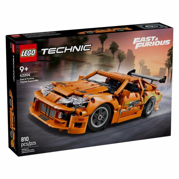 Fast and Furious Toyota Supra MK4
Lego TECHNIC Rápido y furioso 42204
820 piezas - Imagen 2