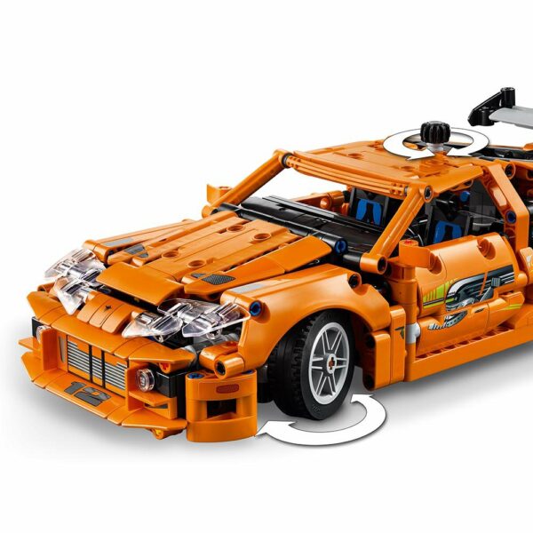 Fast and Furious Toyota Supra MK4
Lego TECHNIC Rápido y furioso 42204
820 piezas - Imagen 8
