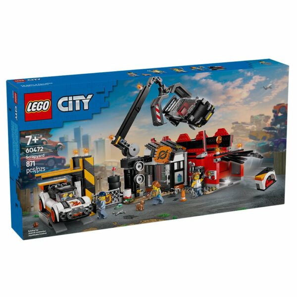 Desarmaduría con Autos
Lego City 60472
871 piezas - Imagen 2