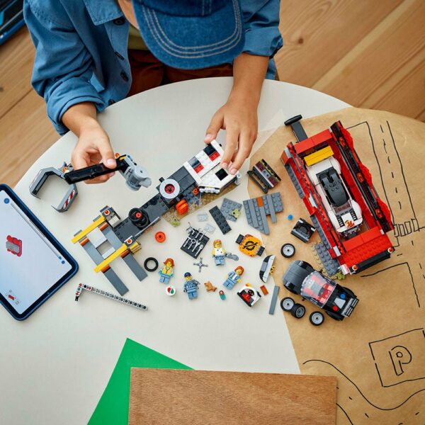 Desarmaduría con Autos
Lego City 60472
871 piezas - Imagen 9