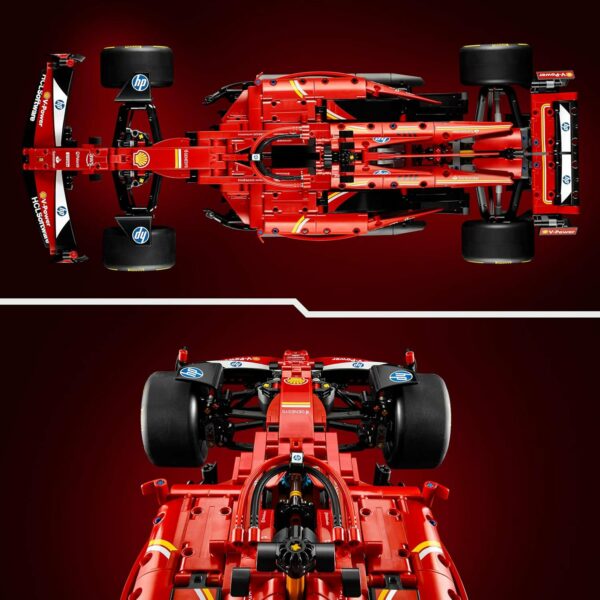 LEGO Technic Auto Ferrari SF-24 F1 Kit de Modelo para Adultos, construye tu Propio vehículo de Carreras, Set Ideal como Regalo para Aficionados a la Fórmula Uno 42207 - Imagen 6