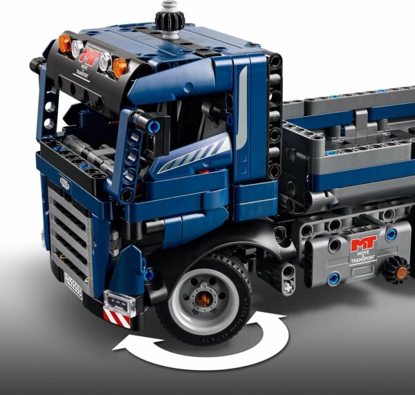 LEGO Technic Camión de Volteo Set de Juguete Infantil, vehículo de construcción Azul, Regalo de cumpleaños para niños y niñas de 9 años o más, Kit de construcción 42203 - Imagen 4