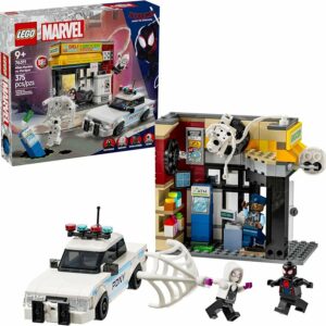 LEGO® Marvel Multiverso Arácnido: Miles Morales vs. Mancha Juguete de construcción con 4 Minifiguras, acción Creativa y diversión con superhéroes, Regalo para Vivir Aventuras 76311