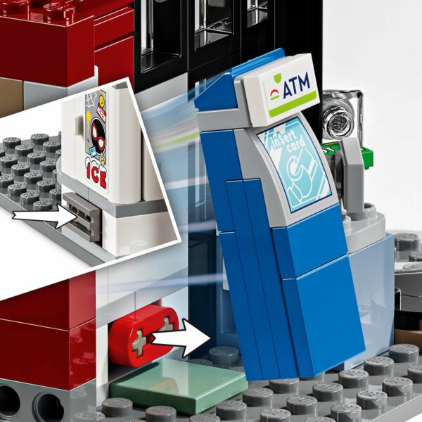 LEGO® Marvel Multiverso Arácnido: Miles Morales vs. Mancha Juguete de construcción con 4 Minifiguras, acción Creativa y diversión con superhéroes, Regalo para Vivir Aventuras 76311 - Imagen 4