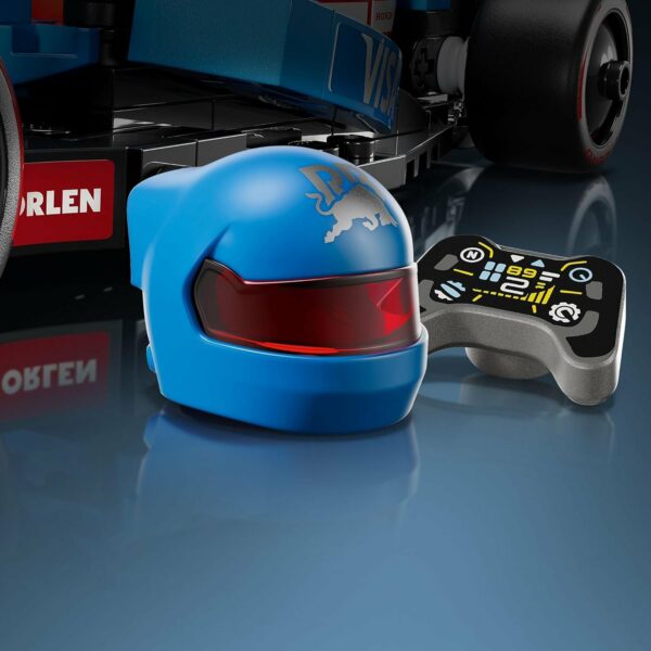 LEGO Speed Champions Auto de Carreras Visa Cash App RB VCARB 01 F1 Kit de vehículo para Adultos con 1 minifigura de un piloto, Modelo construible, Regalo Coleccionable 77246 - Imagen 6
