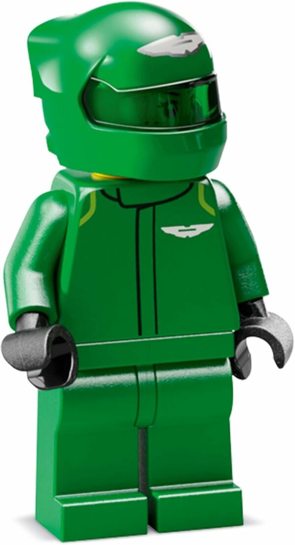 LEGO Speed Champions Auto de Carreras Aston Martin Aramco F1 AMR24 Set con vehículo, Modelo construible, Juego con 1 minifigura, Regalo Coleccionable para niños y niñas 77245 - Imagen 5