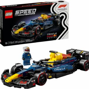 LEGO Speed Champions Auto de Carreras Oracle Red Bull Racing RB20 F1 Vehículo para Adultos, Set con 1 minifigura de un piloto, Modelo construible y Regalo Coleccionable 77243