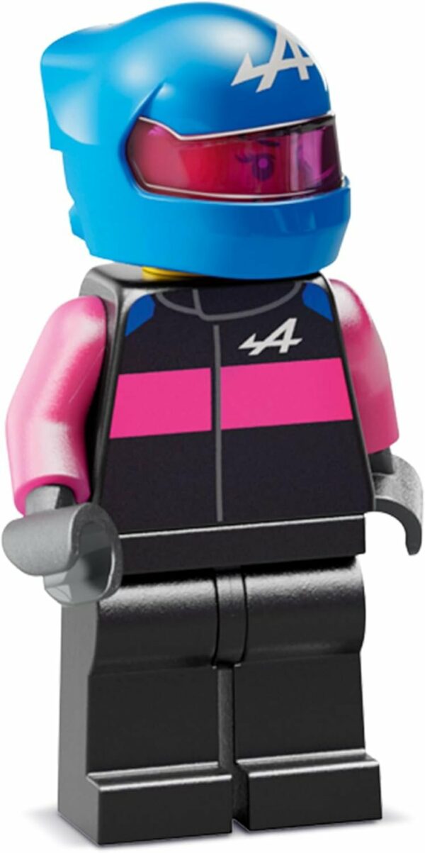 LEGO Speed Champions Auto de Carreras BWT Alpine F1 Team A524 Juguete, Set con vehículo y 1 minifigura de un piloto, Modelo, Regalo Coleccionable para niños y niñas 77248 - Imagen 4