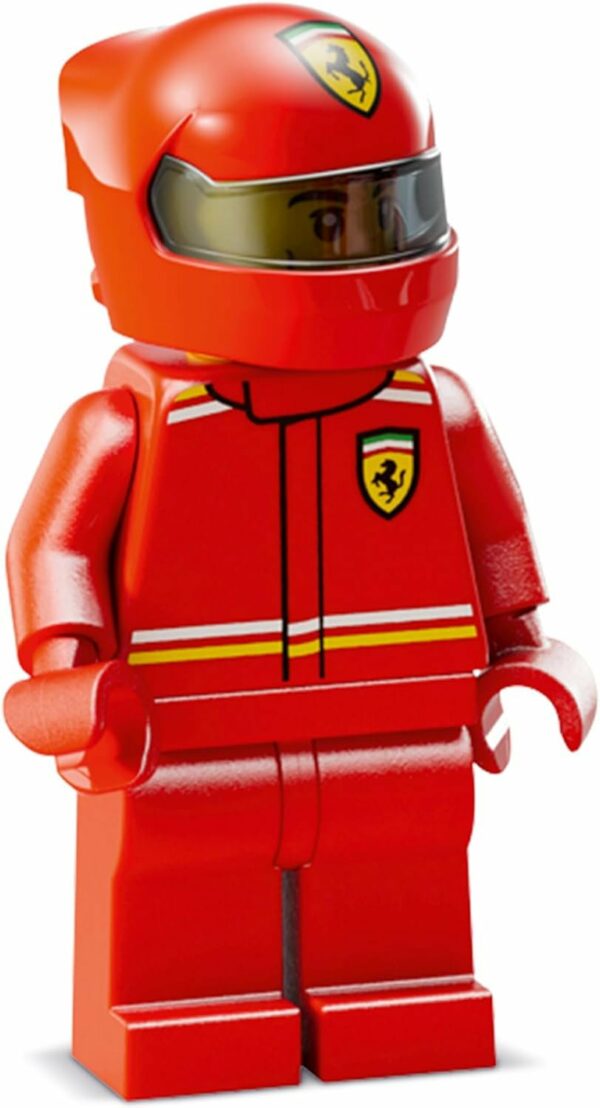 LEGO Speed Champions Auto de Carreras Ferrari SF-24 F1 Set con vehículo de Juguete y piloto, Modelo construible, Juego con 1 minifigura, Regalo Coleccionable para niños 77242 - Imagen 4