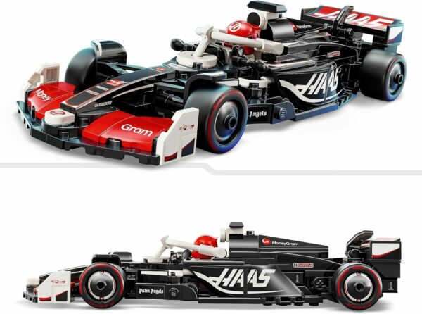LEGO Speed Champions Auto de Carreras MoneyGram Haas F1 Team VF-24 Vehículo de Juguete con 1 minifigura, Modelo construible, Regalo Coleccionable para niños y niñas 77250 - Imagen 4