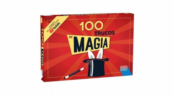 Con la caja de 100 Trucos de Magia Falomir podrás realizar divertidos trucos e iniciarte en el mundo de la magia. Suscríbete a nuestro canal de YouTube y aprende trucos de forma más fácil. Medidas caja individual: 24cm x 5cm x 36cm (alto x ancho x largo) - Imagen 2