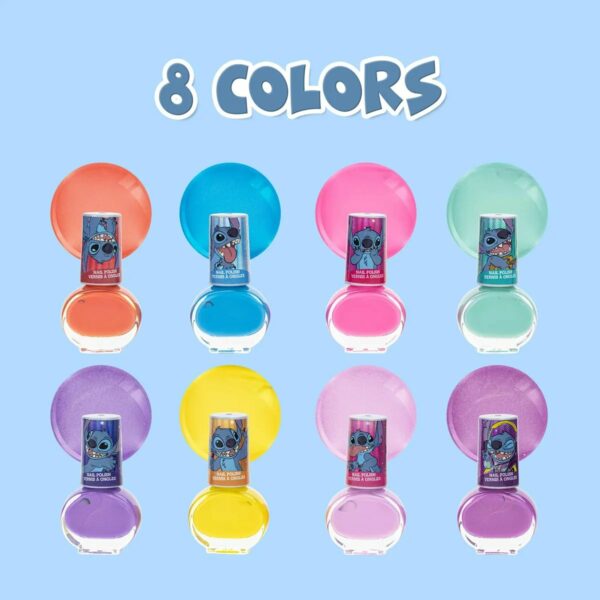 Set De Esmaltes De Uñas Townley Girl Disney Stitch, 8 Unidad - Imagen 3