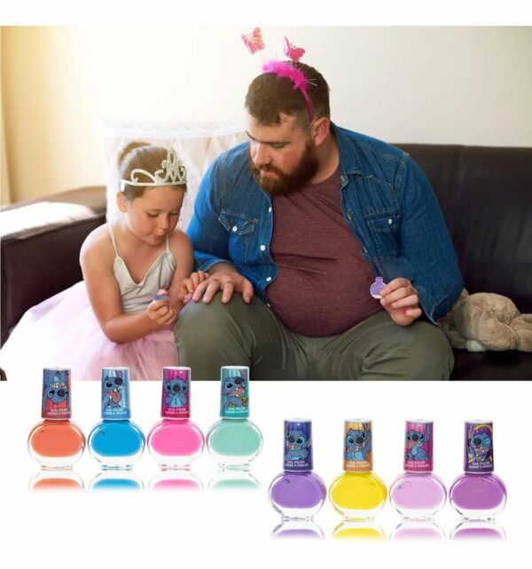 Set De Esmaltes De Uñas Townley Girl Disney Stitch, 8 Unidad - Imagen 6