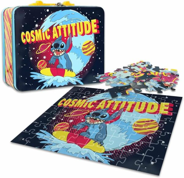 Lonchera Stitch Cosmic Attitude Rompecabezas 48 Piezas - Imagen 2