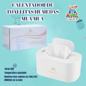 CALIENTA TOALLITAS HÚMEDAS MUA MUA