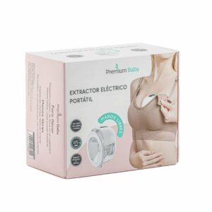 Extractor Eléctrico de Leche Manos Libres Premium Baby c/ 1 Pump