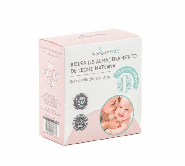 Pack de 30 Bolsas de Almacenamiento Premium Baby de Leche Materna.
