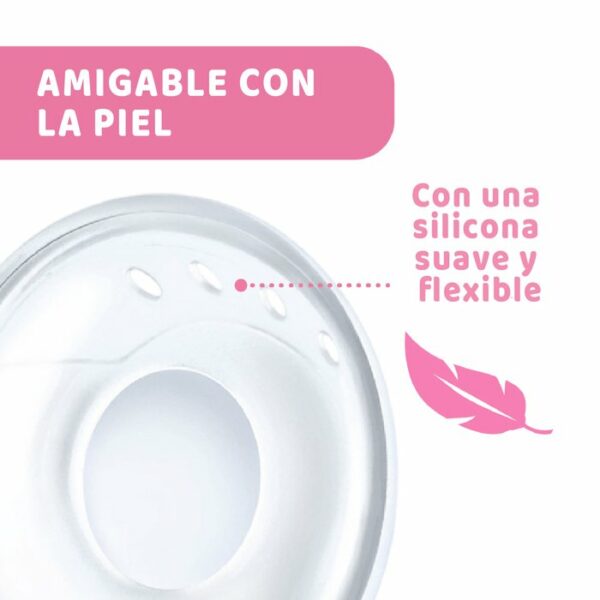 DISCOS DE SILICONA RECOGELECHE CHICCO - Imagen 7