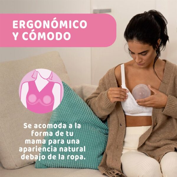 DISCOS DE SILICONA RECOGELECHE CHICCO - Imagen 6