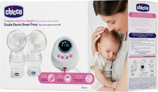 Saca leche chicco eléctrico Doble