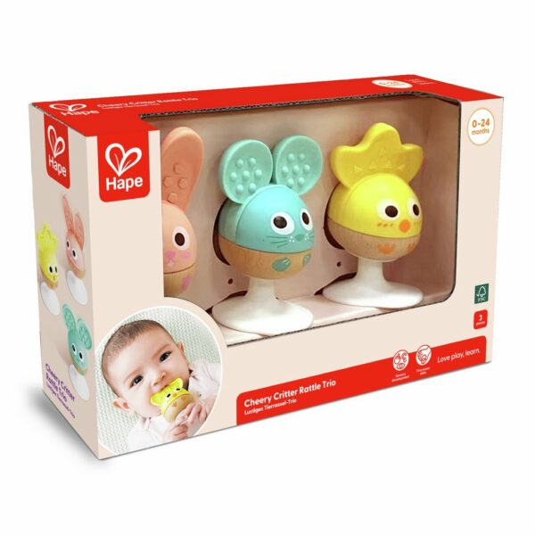 Set sonajero y mordedor Hape