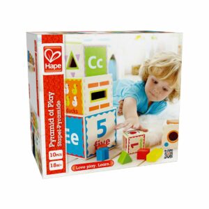 Pirámide de Juego Hape Juguete Didáctico Apilable