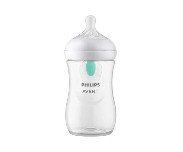 Biberón Nat Con Vavula Air Free 260 ML Avent - Imagen 3